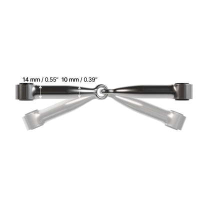 Winderen Bits System einfach gebrochenes Gebiss Edelstahl