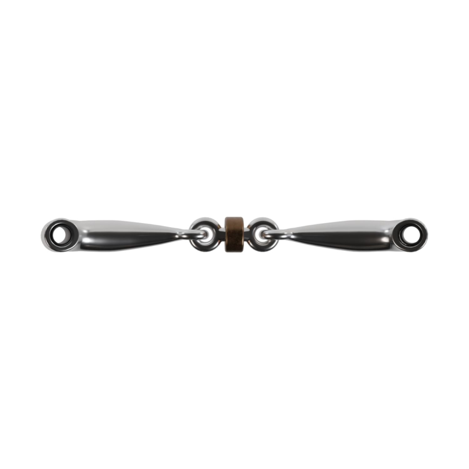 Winderen Bits System doppelt gebrochenes Gebiss mit Rolle Titan