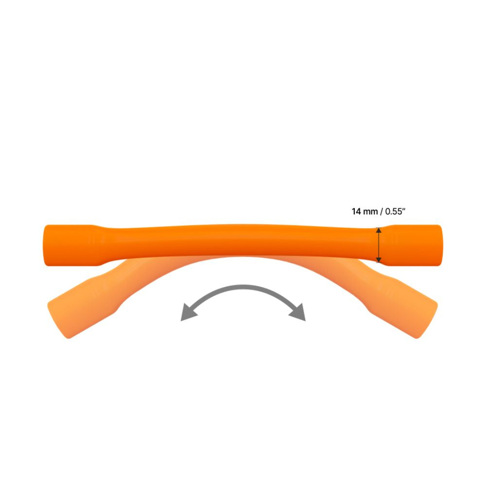 Winderen Gel Bits System Flexi Stangenmundstück Slim orange
