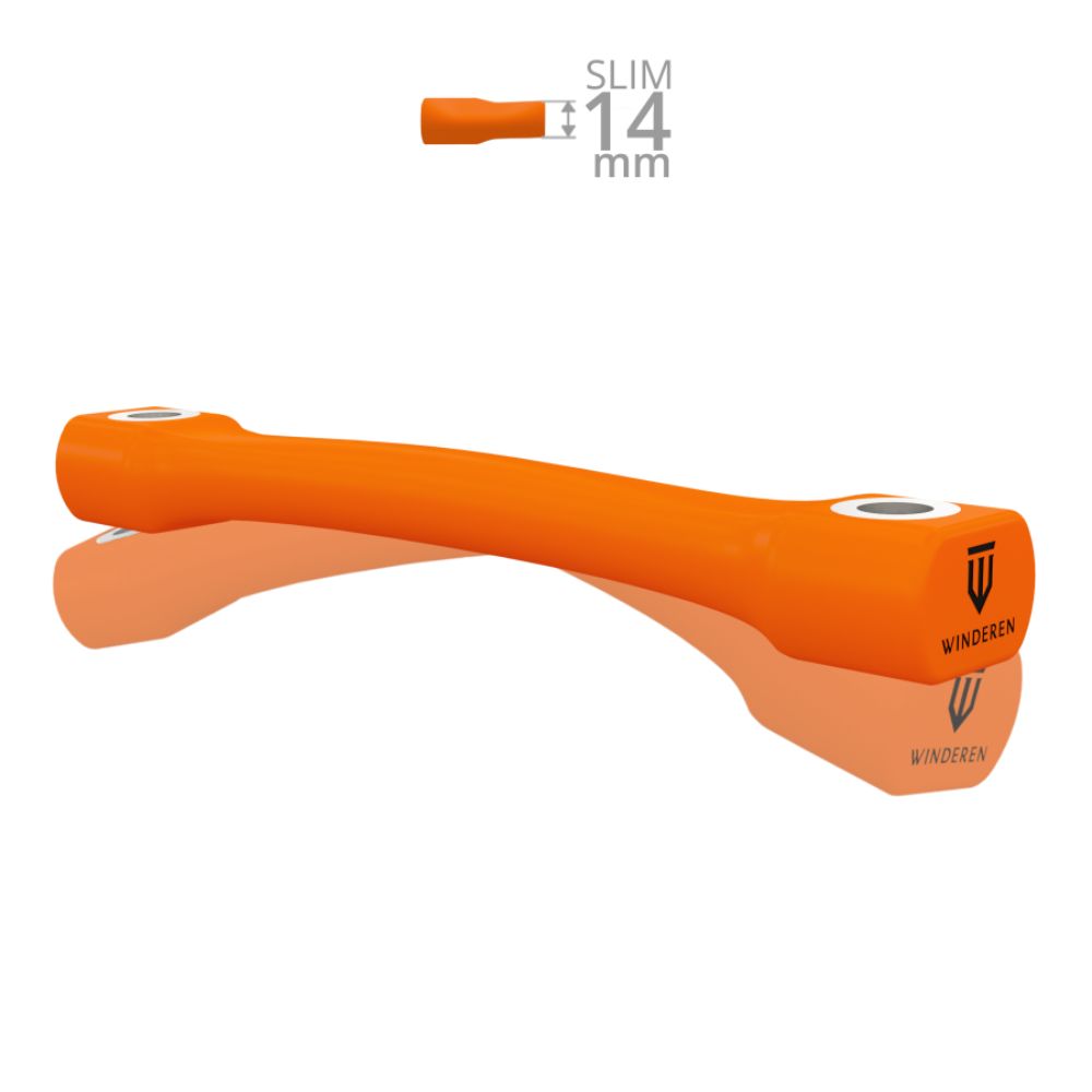 Winderen Gel Bits System Flexi Stangenmundstück Slim orange