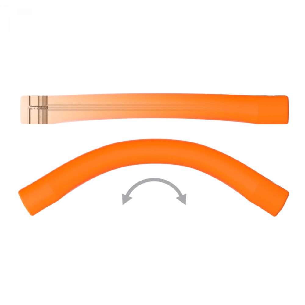 Winderen Gel Bits System Flexi Stangenmundstück orange