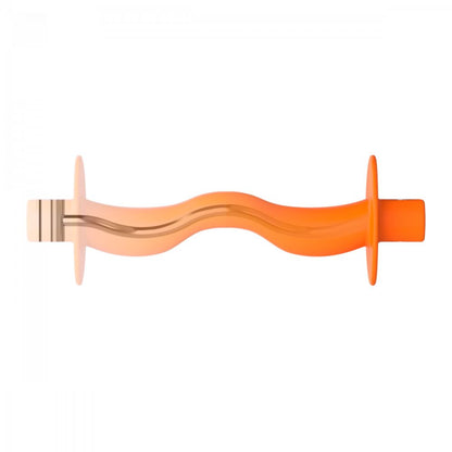 Winderen Gel Bits System Portiertes Stangenmundstück mit Gebissscheiben orange