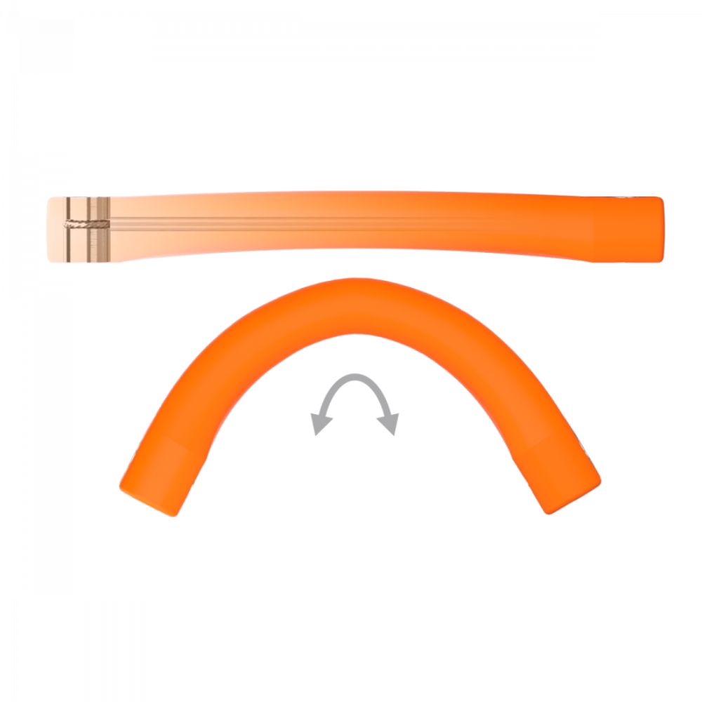 Winderen Gel Bits System Super Flexi Stangenmundstück orange