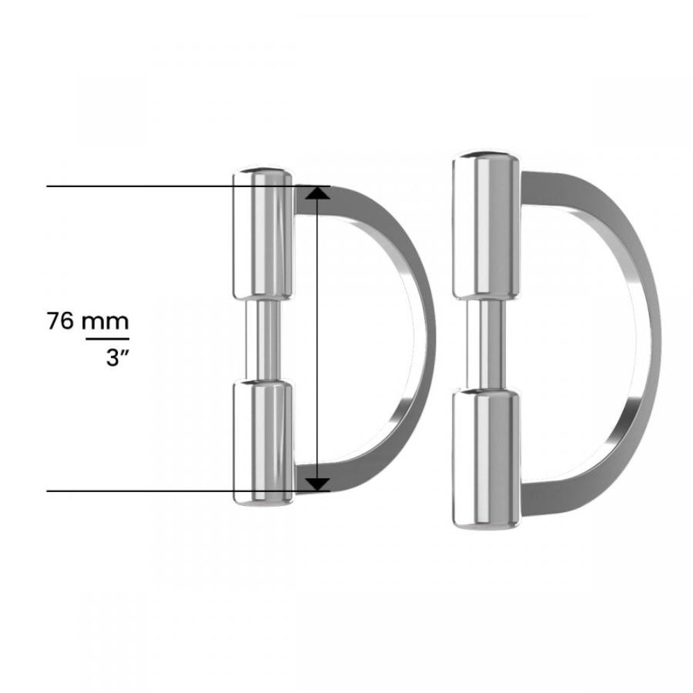 Winderen Gel Bits System Seitenteile D-Ring