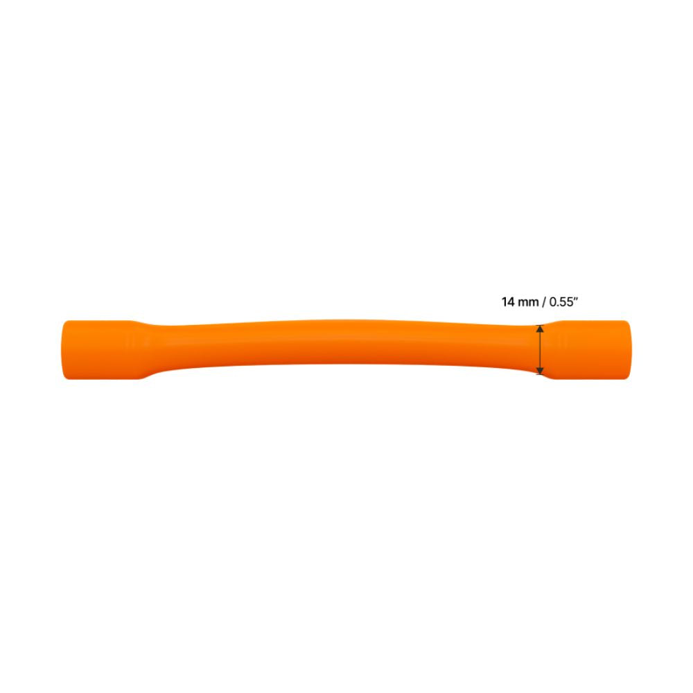 Winderen Gel Bits System starres Stangenmundstück Slim orange