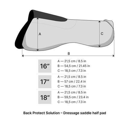 Winderen Back Protect Solution Sattelpad Dressur Pink