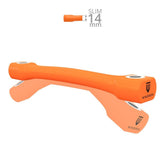 Winderen Gel Bits System doppelt gebrochenes Stangenmundstück Slim orange, 14 mm – Foto 1