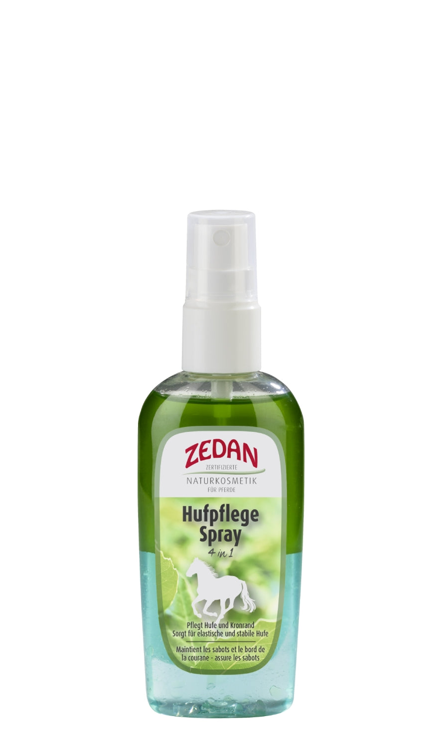 ZEDAN Hufpflege Spray 4 in 1 zur nachhaltigen Pflege von Hufwand, Kronrand, Strahl und Sohle