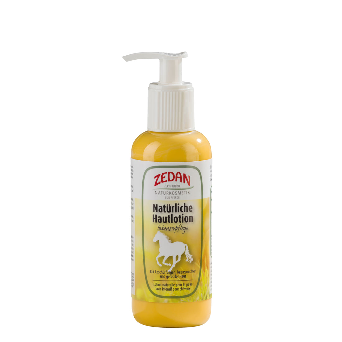 ZEDAN Natürliche Hautlotion Intensivpflege bei Abschürfungen, beanspruchter und gereizter Haut - ePony Reitsport