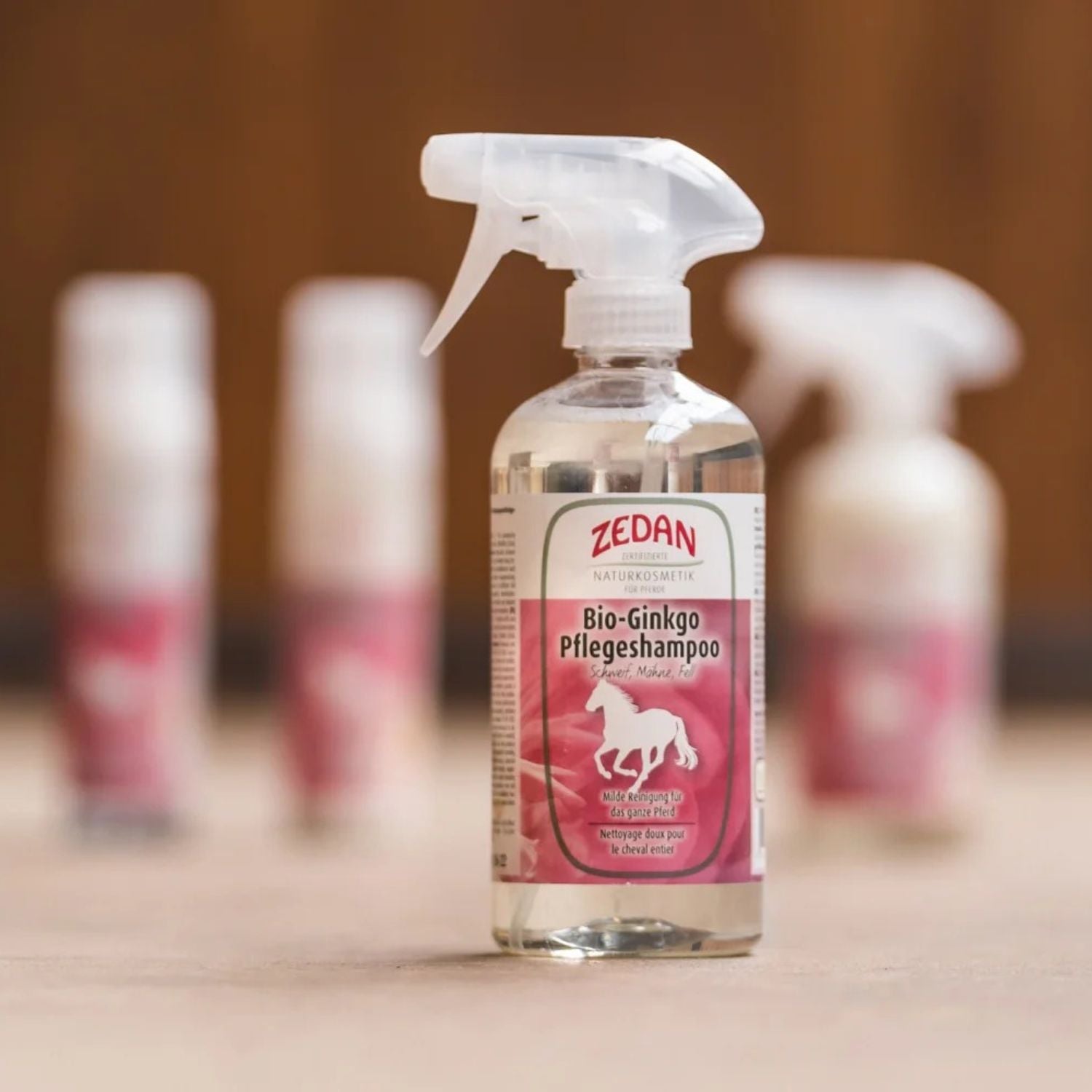 ZEDAN Bio-Ginkgo Shampoo für Schweif, Mähne und Fell