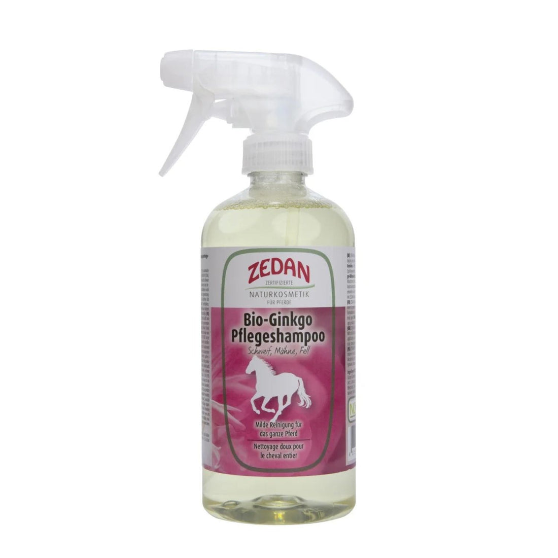ZEDAN Bio-Ginkgo Shampoo für Schweif, Mähne und Fell