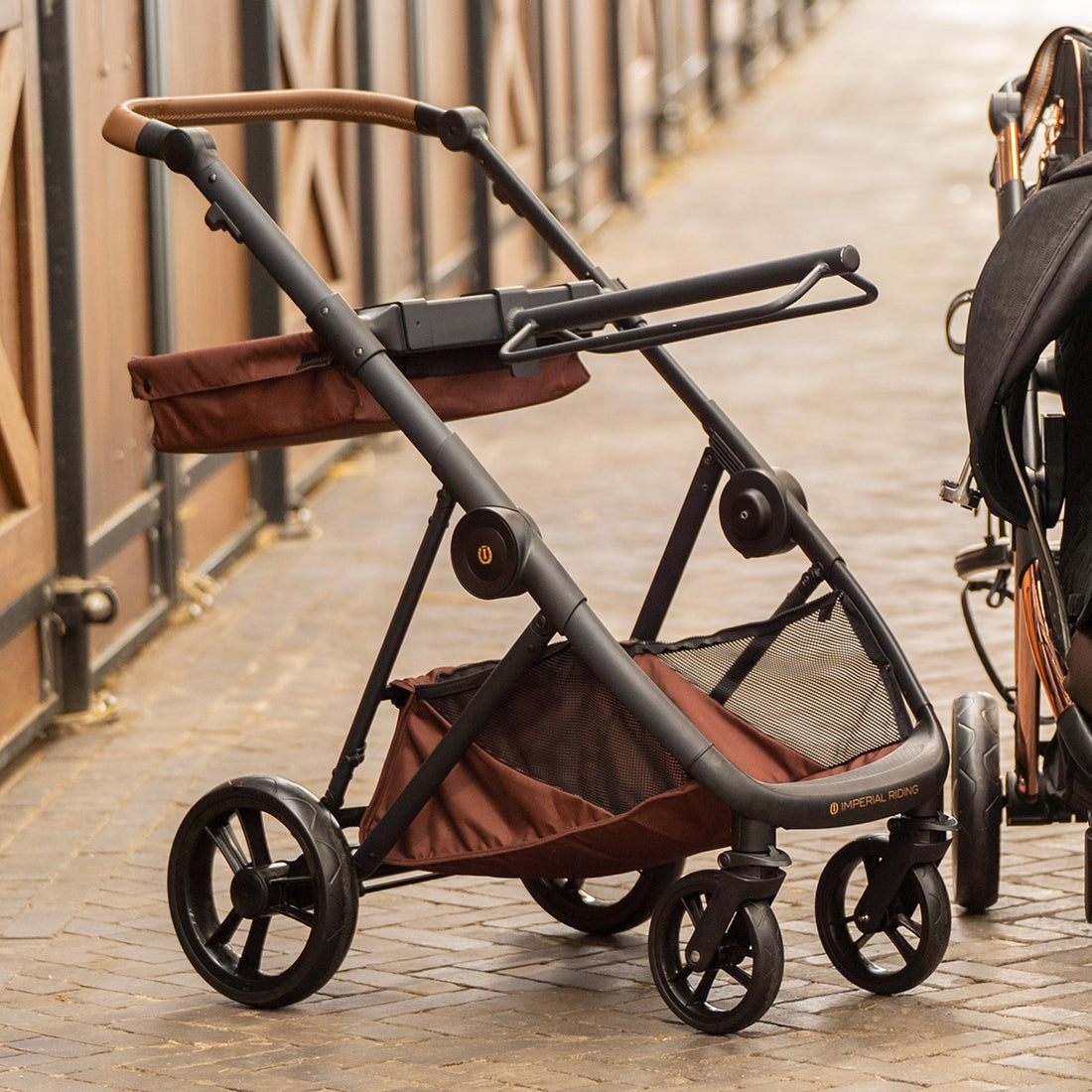 Imperial Riding Sattelwagen IRHCarry Light navy chocolate