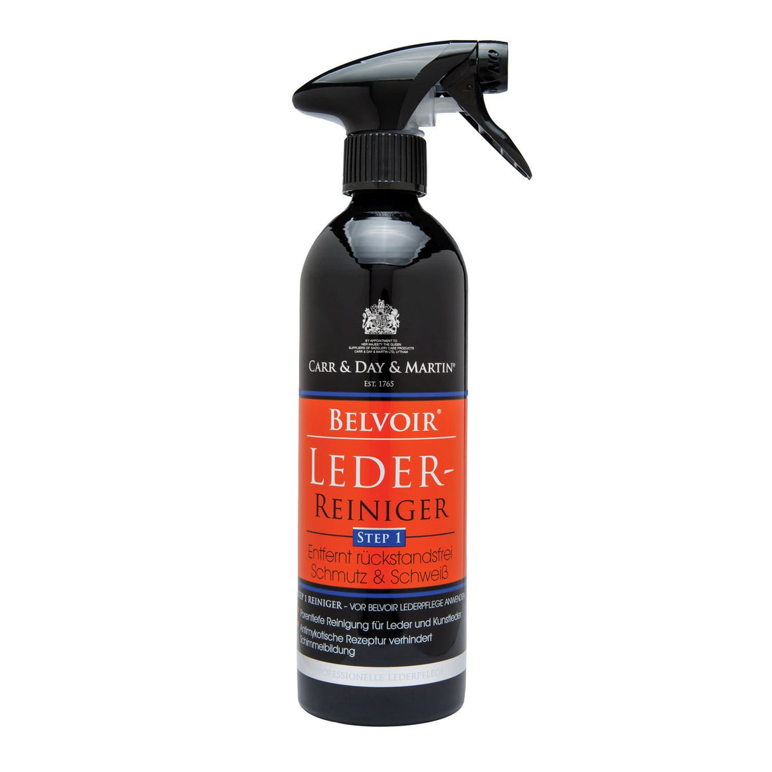 Carr &amp; Day &amp; Martin Belvoir Step 1 Lederreiniger entfernt Schmutz und Schweiß - ePony Reitsport