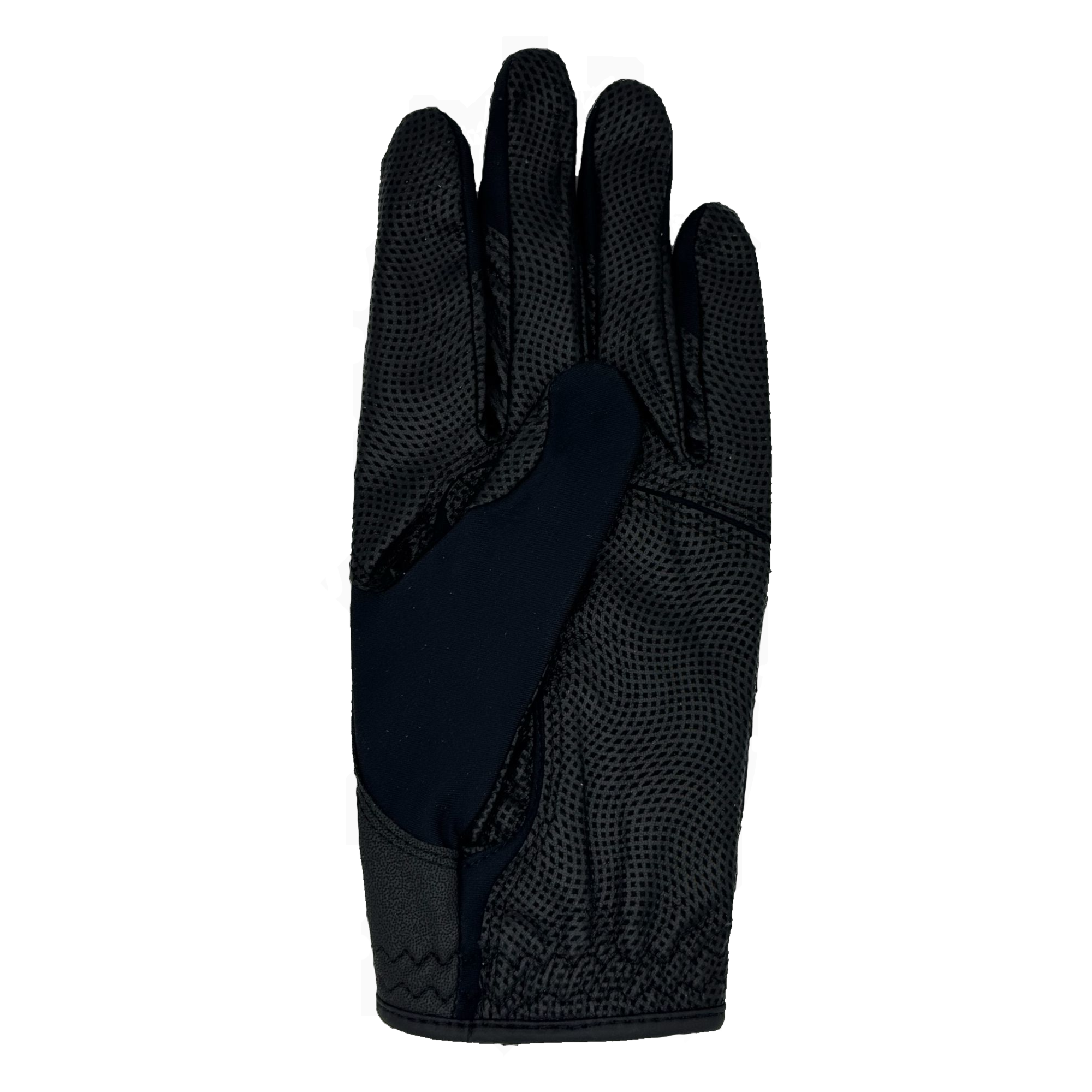 Die detaillierte Ansicht der Handinnenfläche des 2-in-1 Haukeschmidt Reithandschuhs &