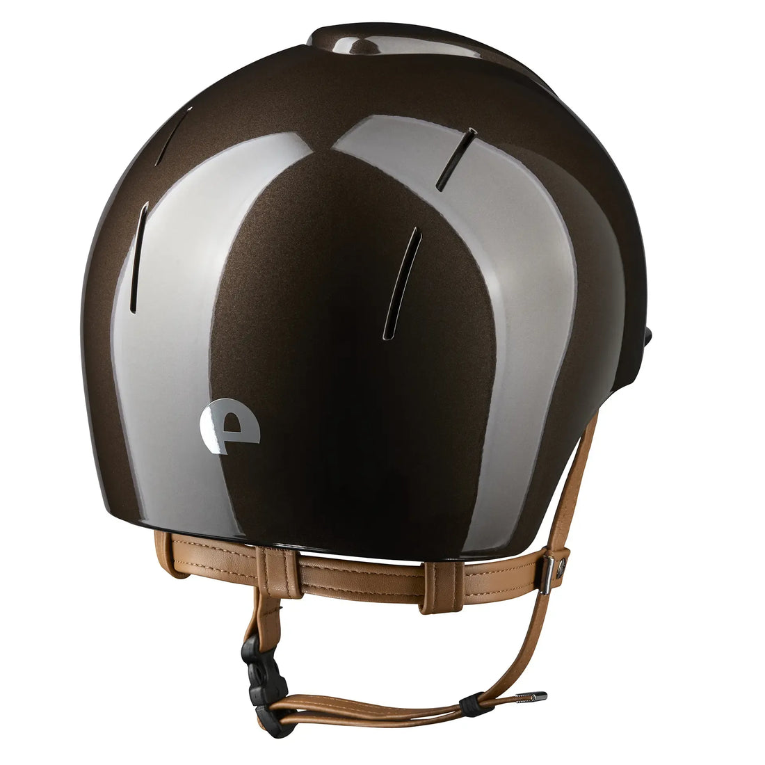 KEP Smart Nova Metal Polish Braun mit beiger Beriemung – Rückansicht
