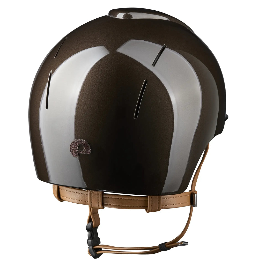 KEP Smart Nova Metal Polish Braun mit beiger Beriemung und Star Glitzer Braun – Rückansicht