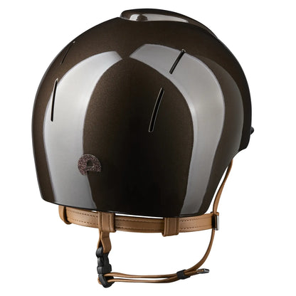 KEP Smart Nova Metal Polish Braun mit beiger Beriemung und Star Glitzer Braun – Rückansicht