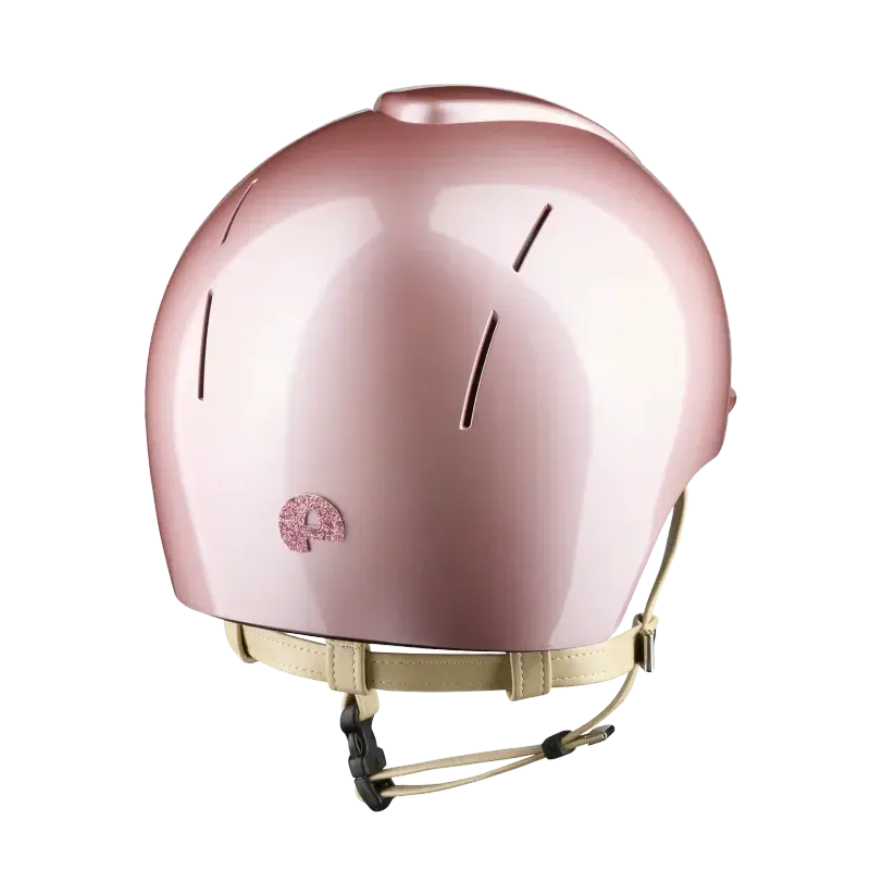 KEP Smart Nova Metal Polish Pink mit beiger Beriemung und Star Glitzer Pink – Rückansicht