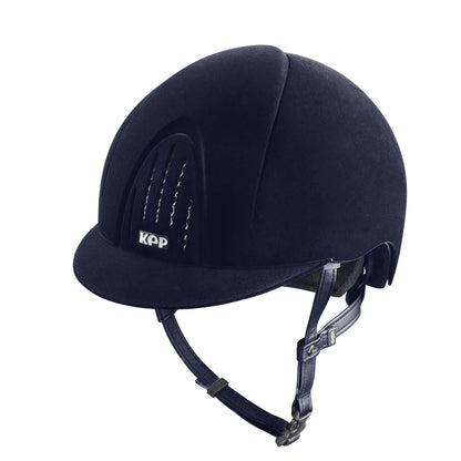 KEP Smart Nova Velvet Blauer Samt – Vorderansicht
