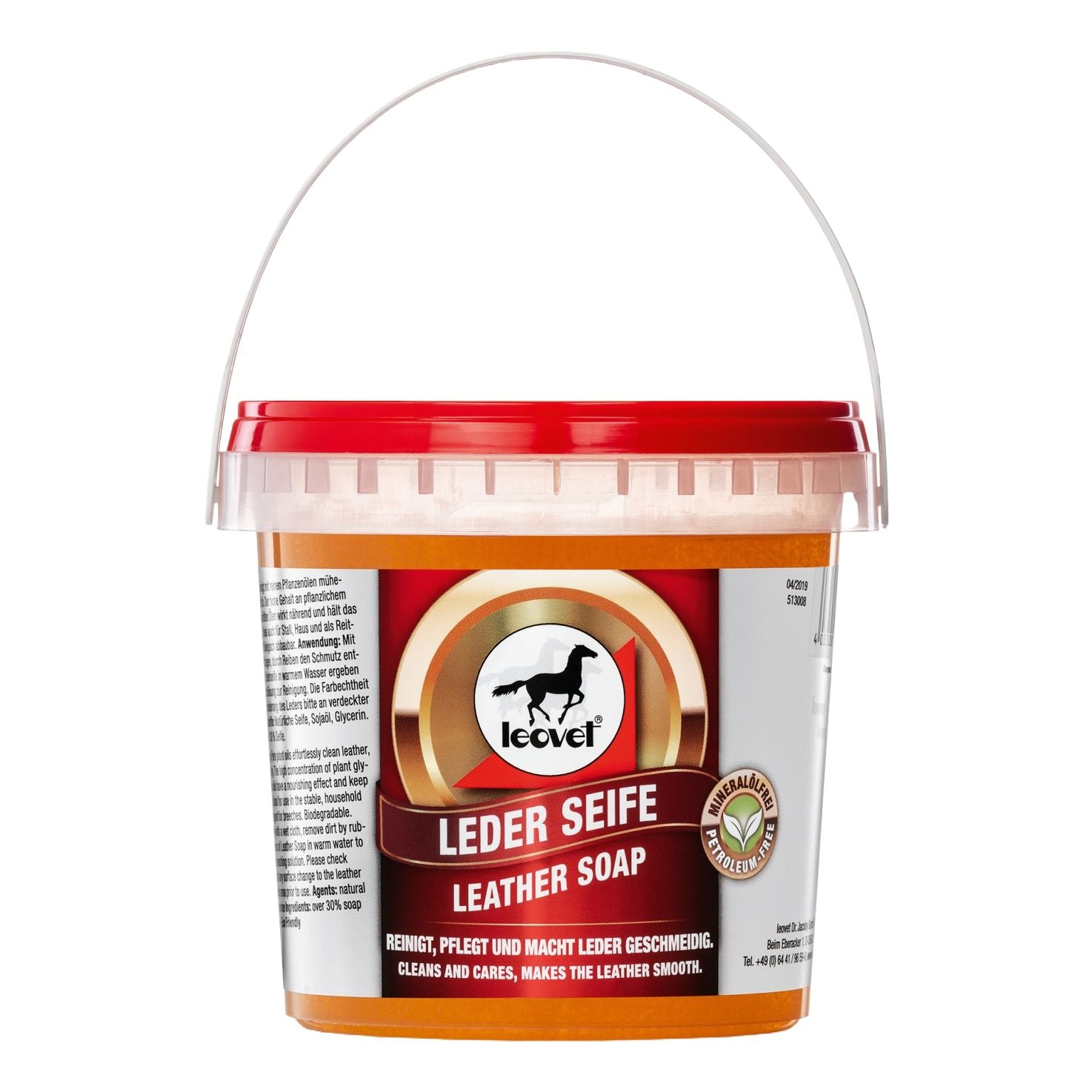leovet Leder Seife reinigt und pflegt, macht das Leder geschmeidig - ePony Reitsport