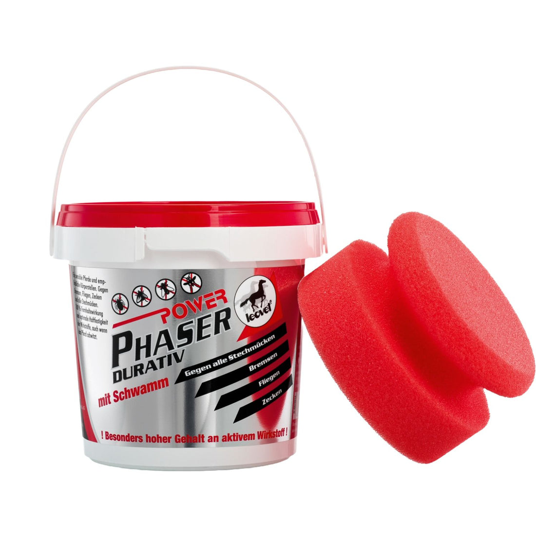 leovet Power Phaser Durativ Gel mit Schwamm Insektenschutzgel - ePony Reitsport