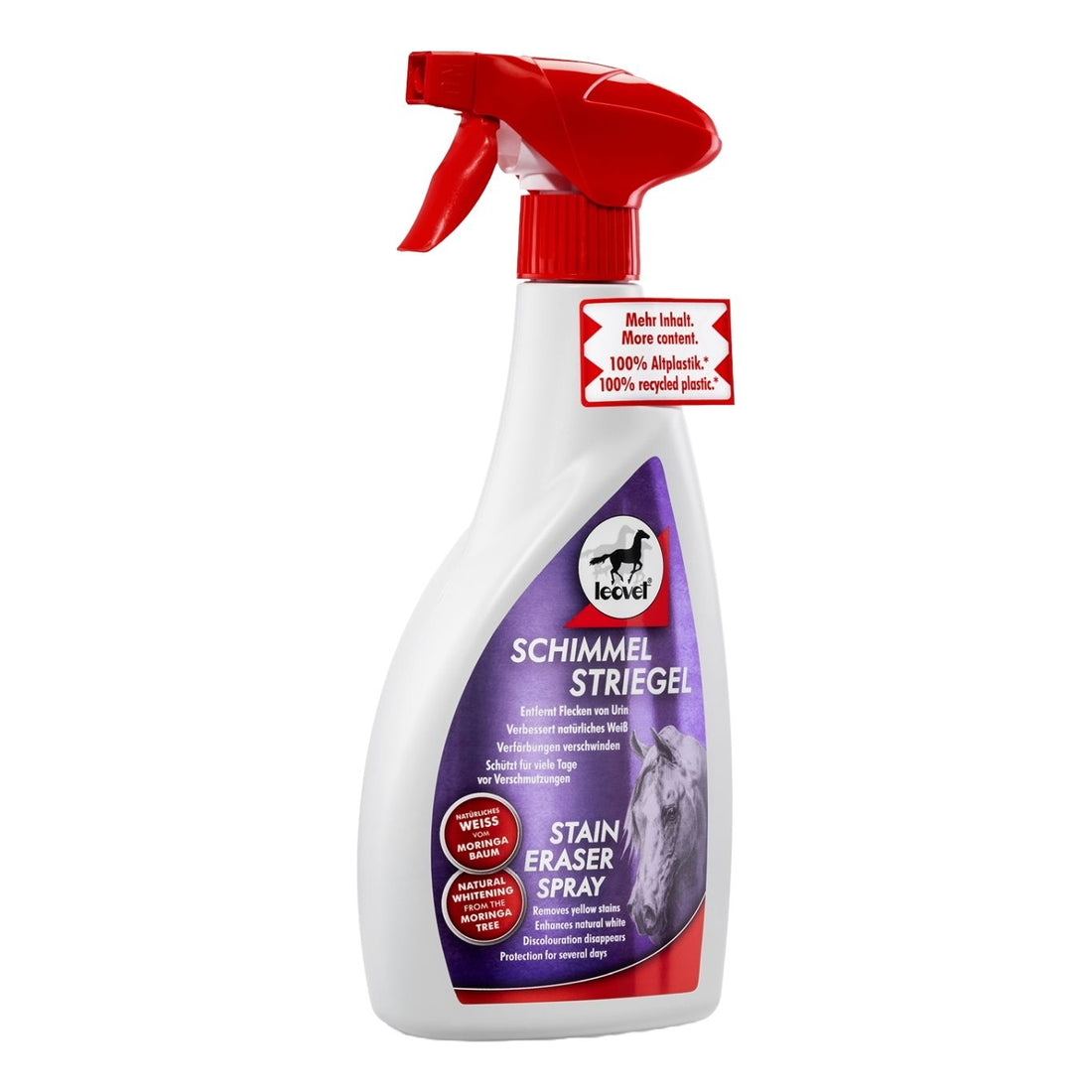 leovet Schimmel Striegel Fellreinigungsspray für strahlendes Weiß - ePony Reitsport