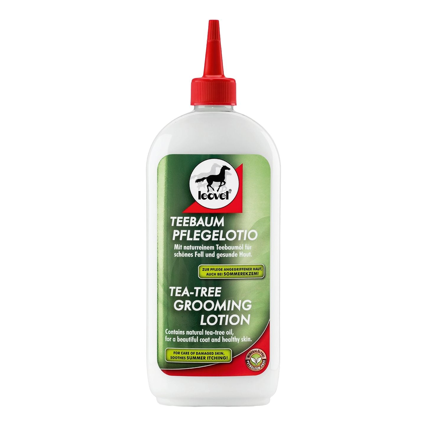 leovet Teebaum Pflegelotio Für schönes Fell und gesunde Haut - ePony Reitsport