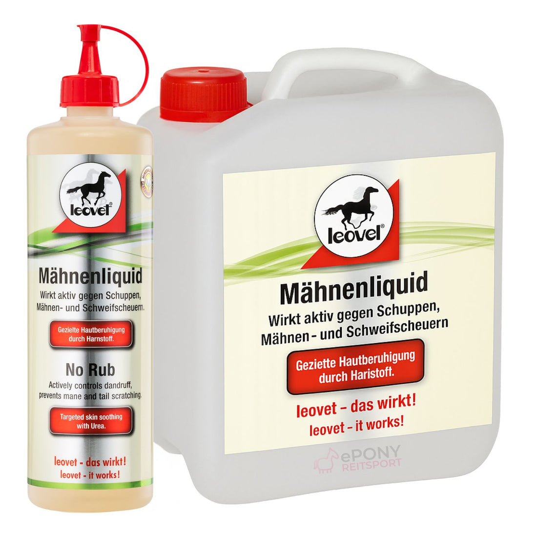 leovet Mähnenliquid gegen Schuppen Mähnenscheuern und Schweifscheuern