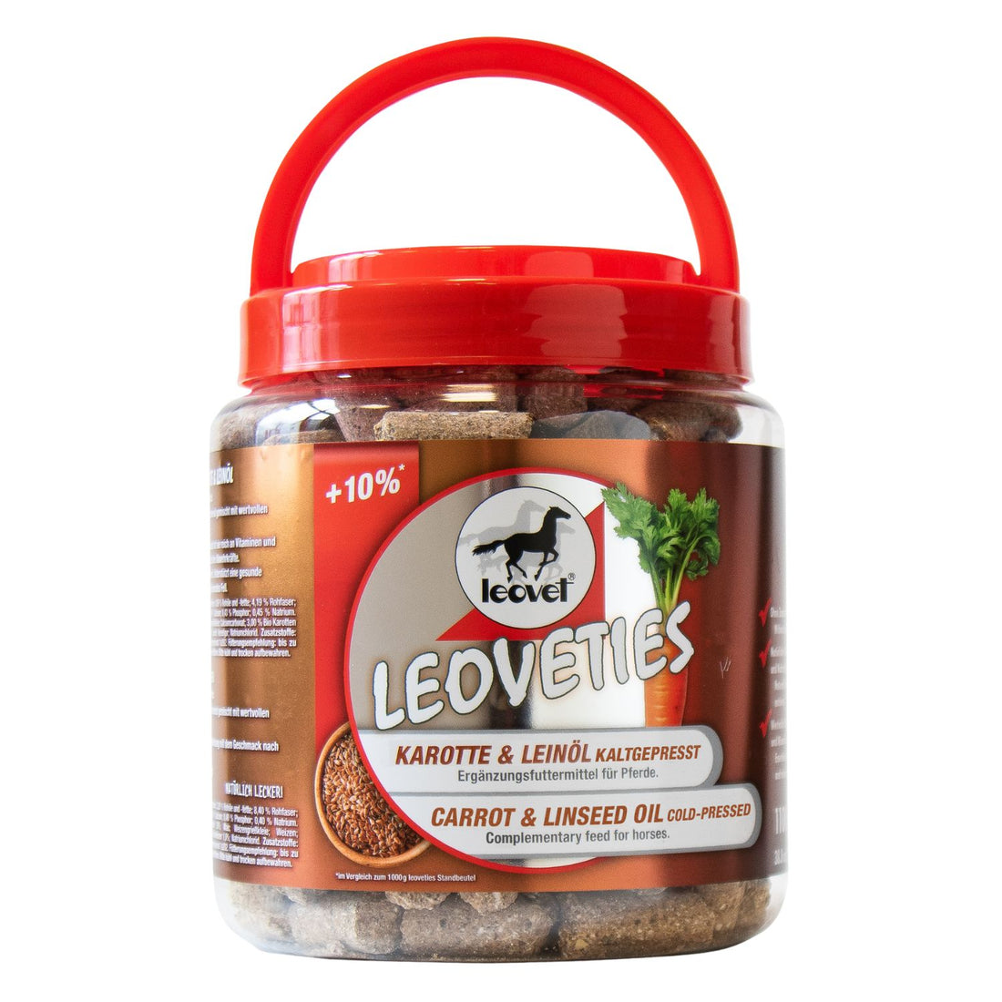 leovet Leckerlis Leoveties Karotte und Leinöl kaltgepresst