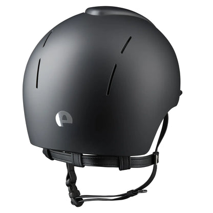 KEP Reithelm Smart Nova Textile Schwarz – Rückansicht