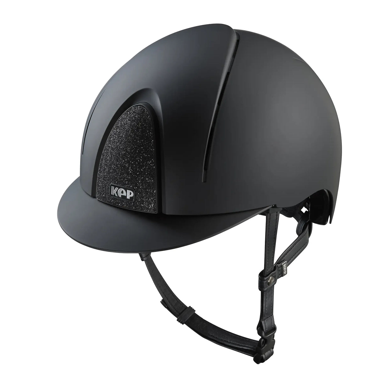 KEP Reithelm Smart Nova Textile Schwarz, Star Glitzer Schwarz