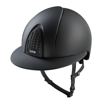 KEP Reithelm Smart Nova Textile Schwarz, Polo-Visier