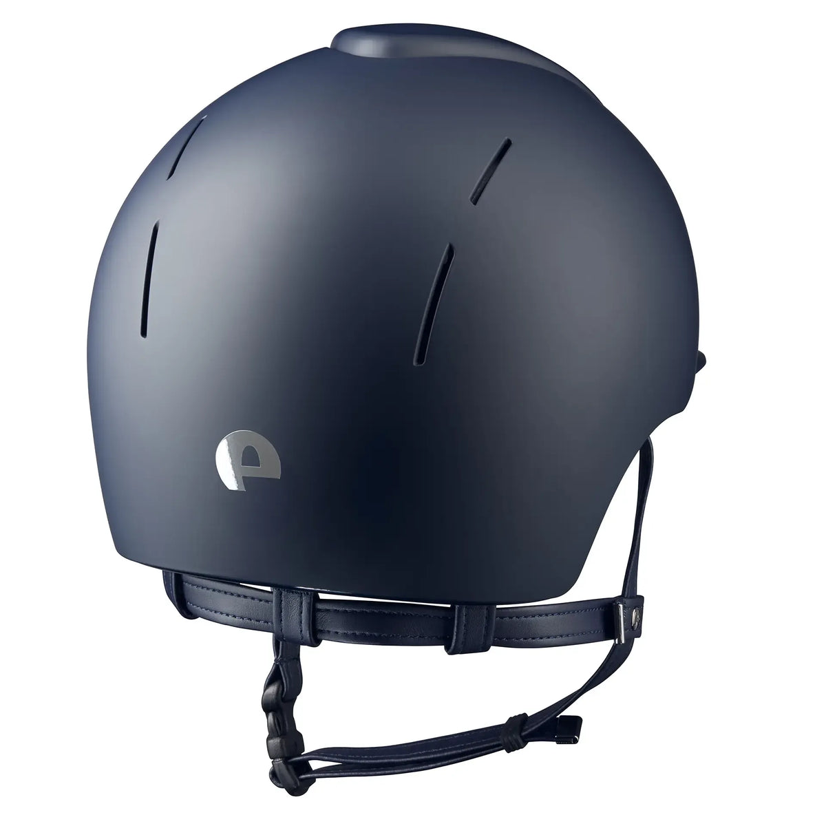 KEP Reithelm Smart Nova Textile Blau – Rückansicht