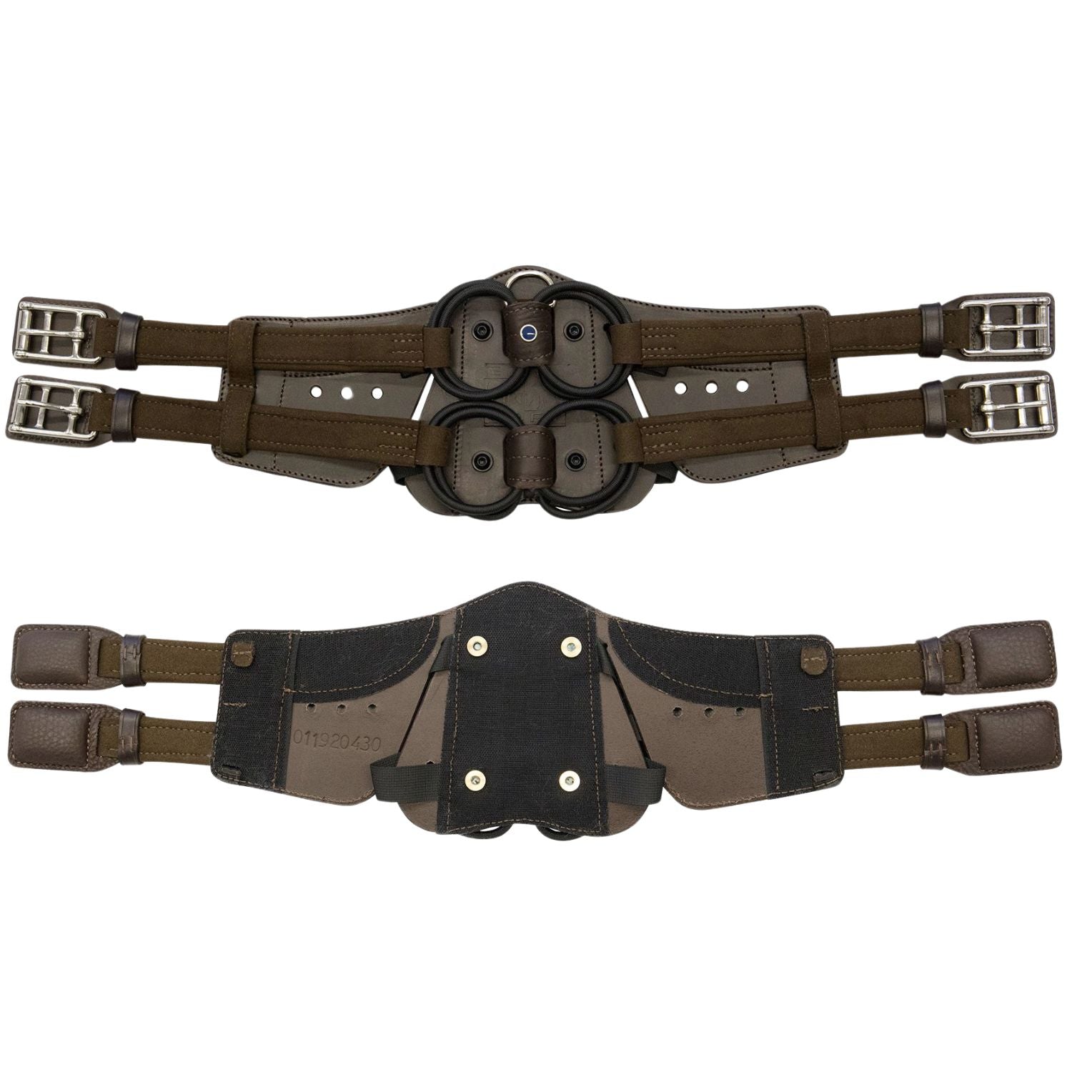 Stübben Equi-Soft Sattelgurt ohne Polster ebony