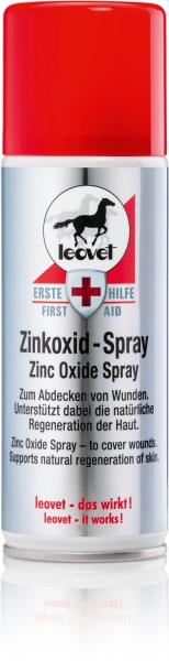 leovet Erste Hilfe Zinkoxid Spray zum Abdecken von Wunden