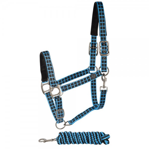 Harry's Horse Halfterset Square blau