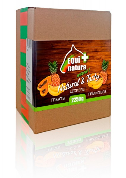 Equinatura Naturkost Leckerli Nachfüllpack Banane Ananas Papaya