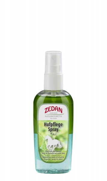 ZEDAN Hufpflege Spray 4 in 1 zur nachhaltigen Pflege von Hufwand, Kronrand, Strahl und Sohle