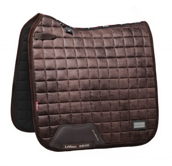 LeMieux Schabracke Rhone Dressage Square espresso