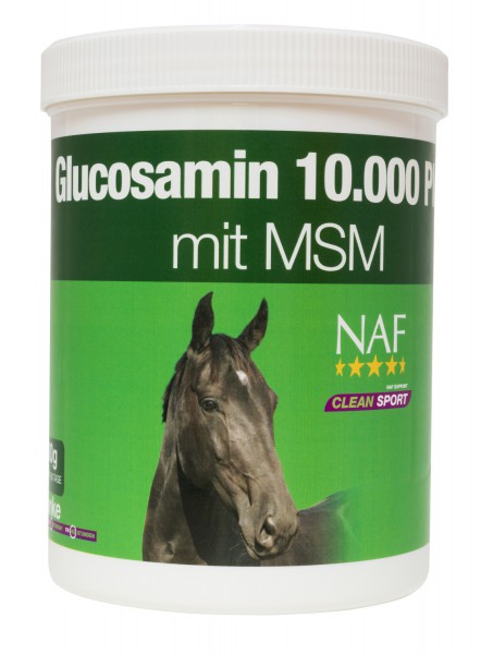 NAF Glucosamine 10,000 Plus mit MSM für gesundeder Gelenke
