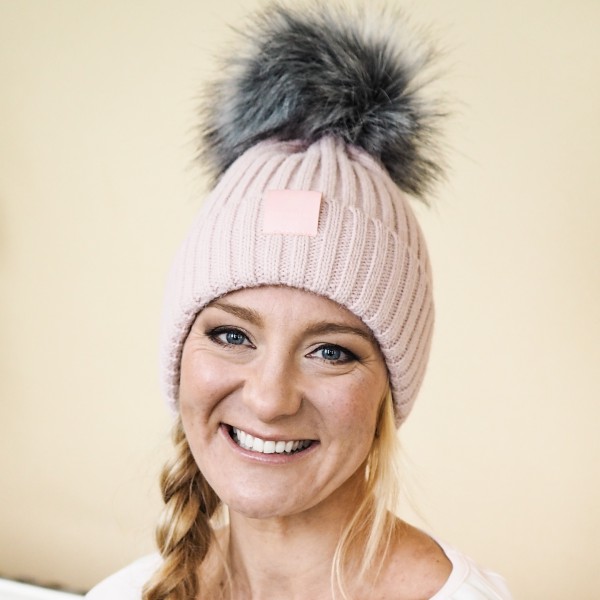 House of Horses Helsinki Pompom Beanie pink