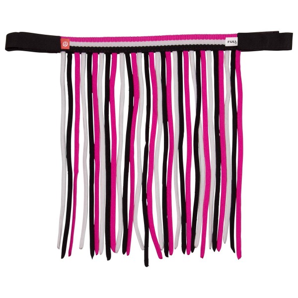 Imperial Riding Fliegenfransen Nylon mit Klettverschluss IRH neon pink