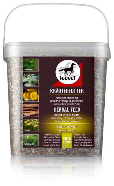 leovet Kräuterfutter für gesunde Atemwege und Bronchien