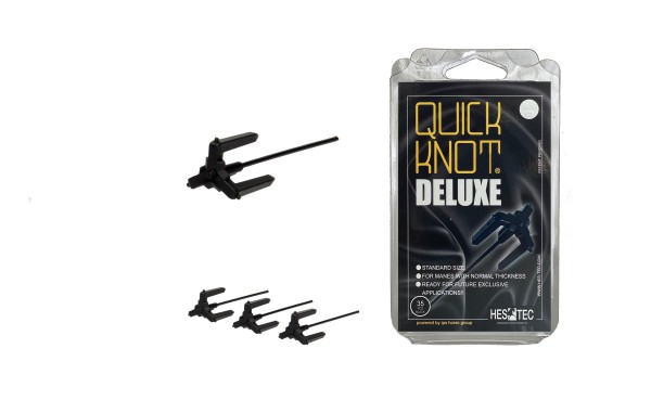 HES-Tec Quick Knot Deluxe Einflechthilfe schwarz