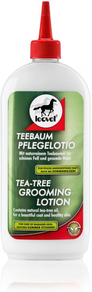 leovet Teebaum Pflegelotio Für schönes Fell und gesunde Haut