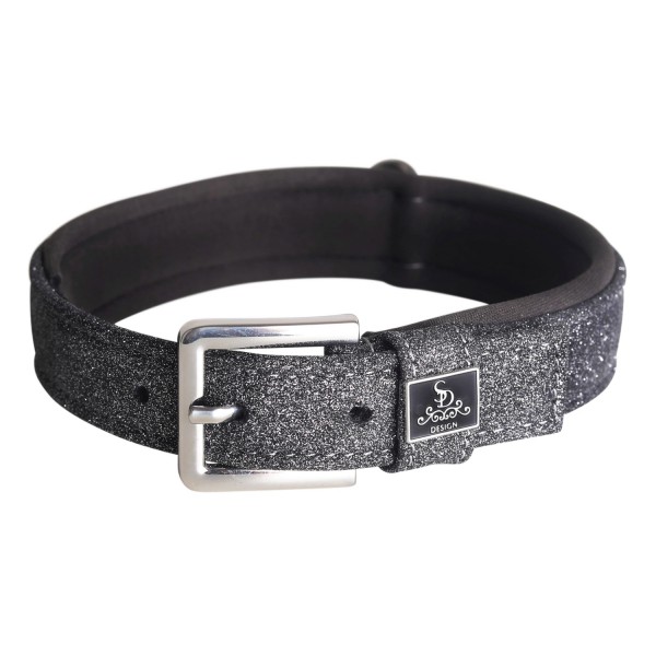 SD Design Hundehalsband Hollywood Glamorous dark shadow glitz