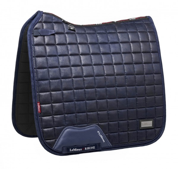 LeMieux Schabracke Rhone Dressage Square vintage navy