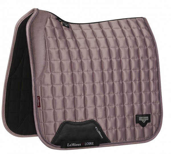 LeMieux Schabracke Loire Memory Satin Dressage Square musk