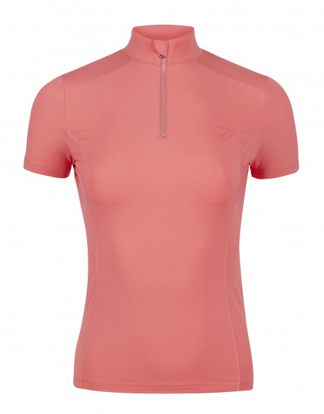 LeMieux Kurzarmshirt Short Sleeve Base Layer papaya