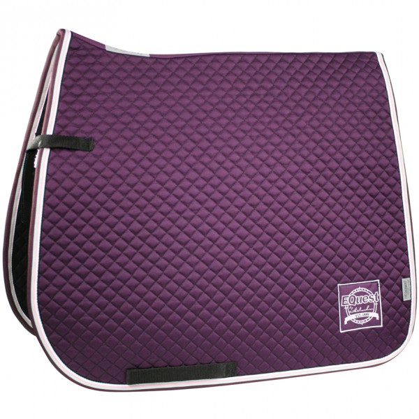 EQuest Schabracke Cotton Classic EQ Globe aubergine